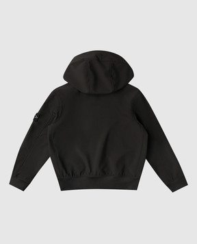 Stone Island Children's black jacket with logo L1S164100001S0A2268