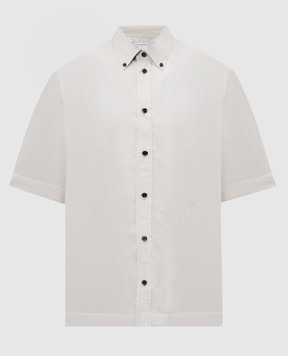 Bottega Veneta Gray short-sleeved shirt 852469V6CV0