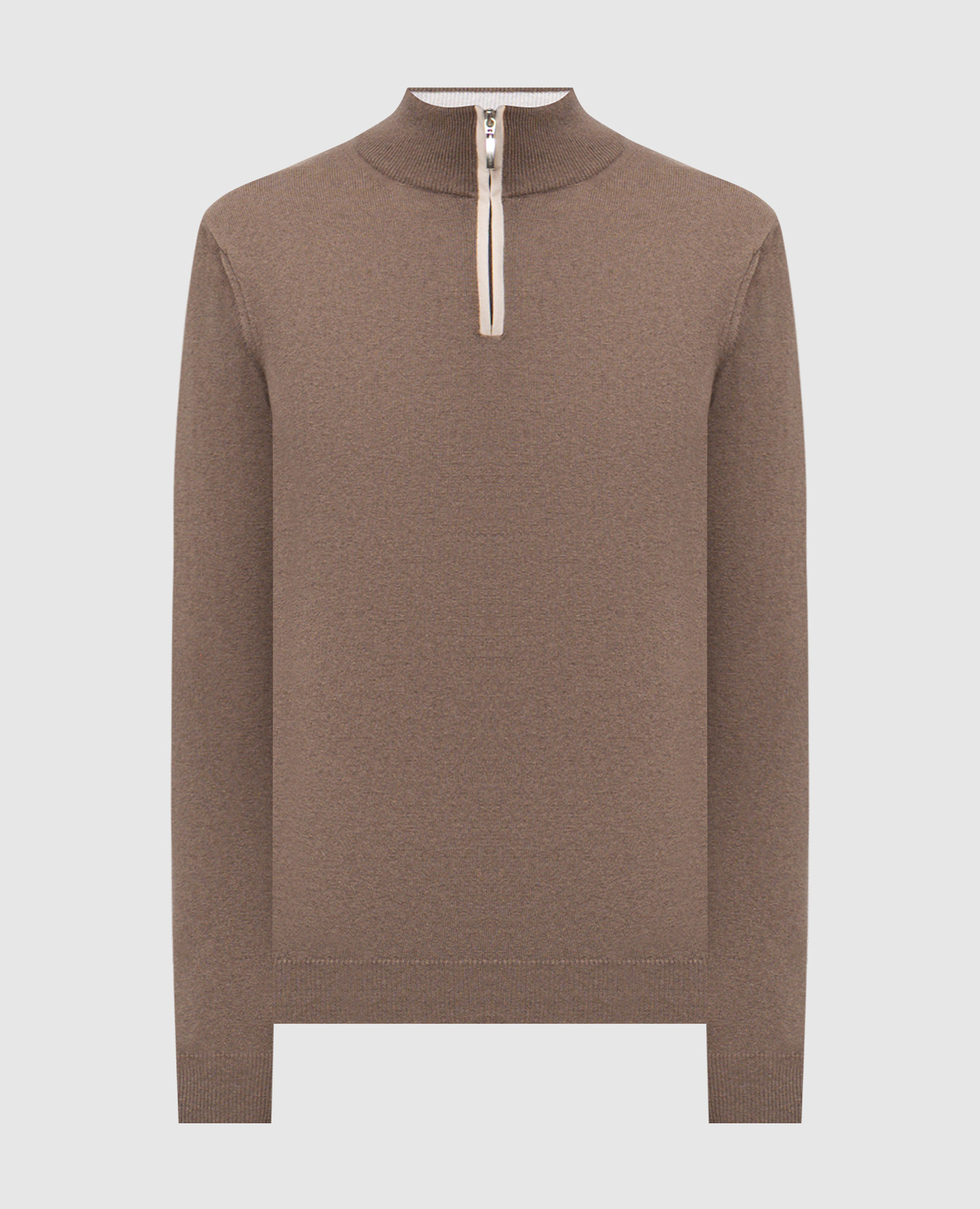 

Brown wool and cashmere jumper Pini Parma