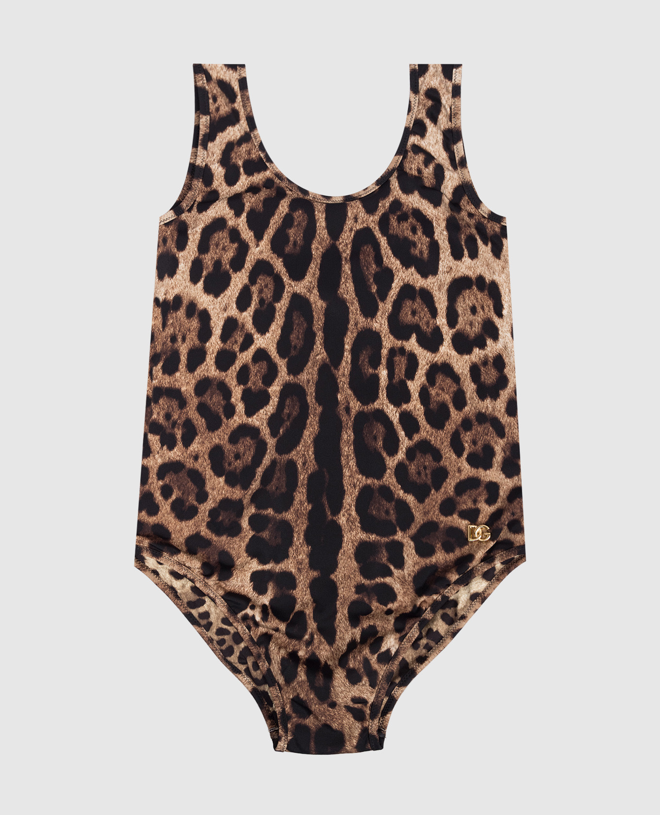 

Brown leopard print swimsuit Dolce&Gabbana