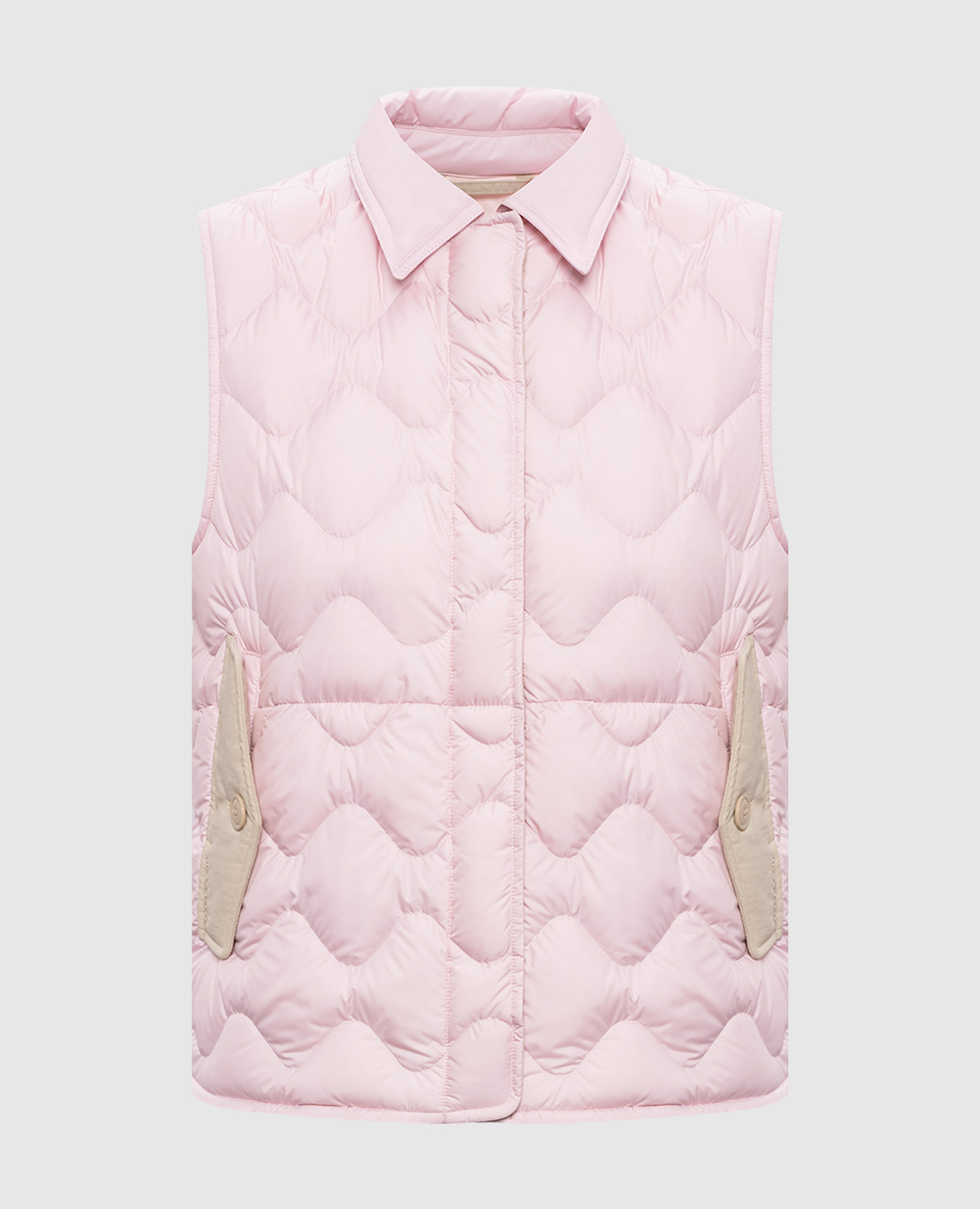 

Heritage Pink Down Vest Woolrich