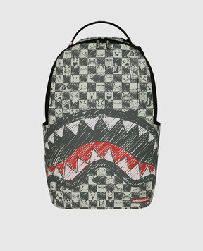 Sprayground SHARKS IN PARIS children's green backpack 910B8469NSZ