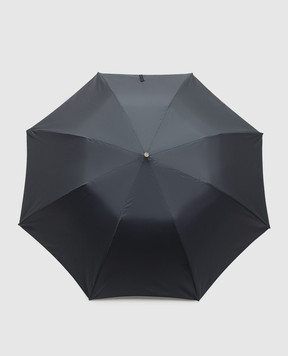 Pasotti Silver Eagle Gray Folding Umbrella OMITUO64SRASOSERGE11
