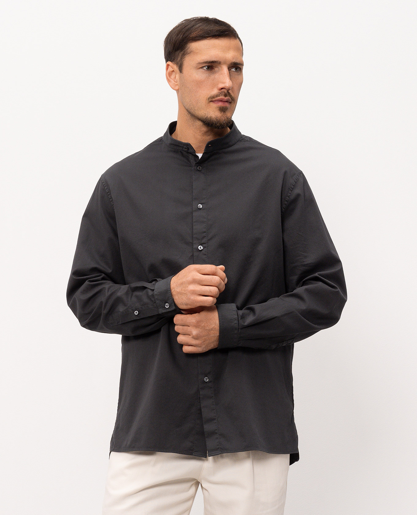 

Dark gray shirt Brunello Cucinelli, Grey