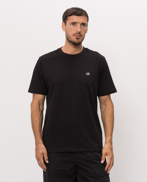 C.P. Company Black T-shirt with print MTS725A005100W