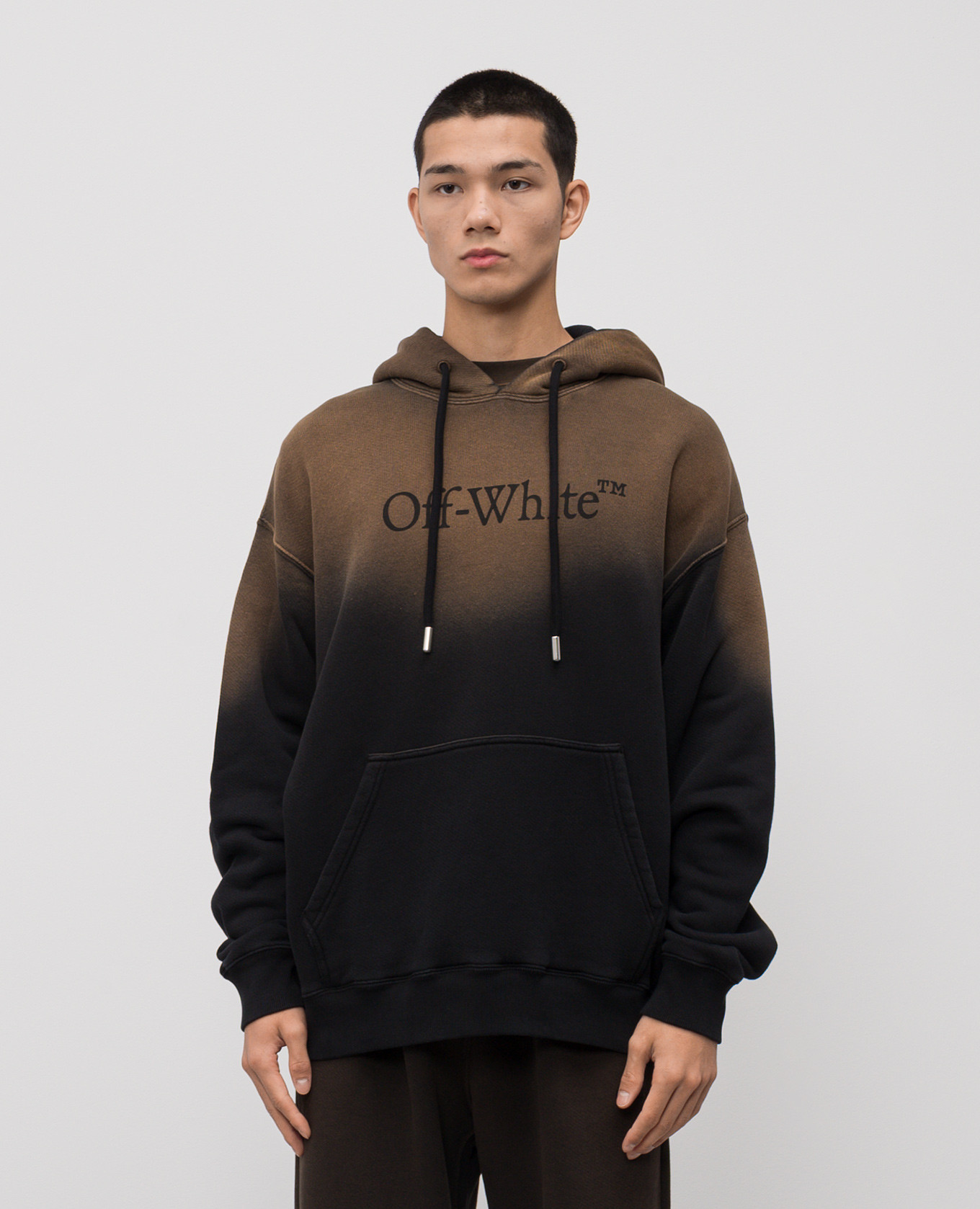 

Black hoodie with logo print Off-White