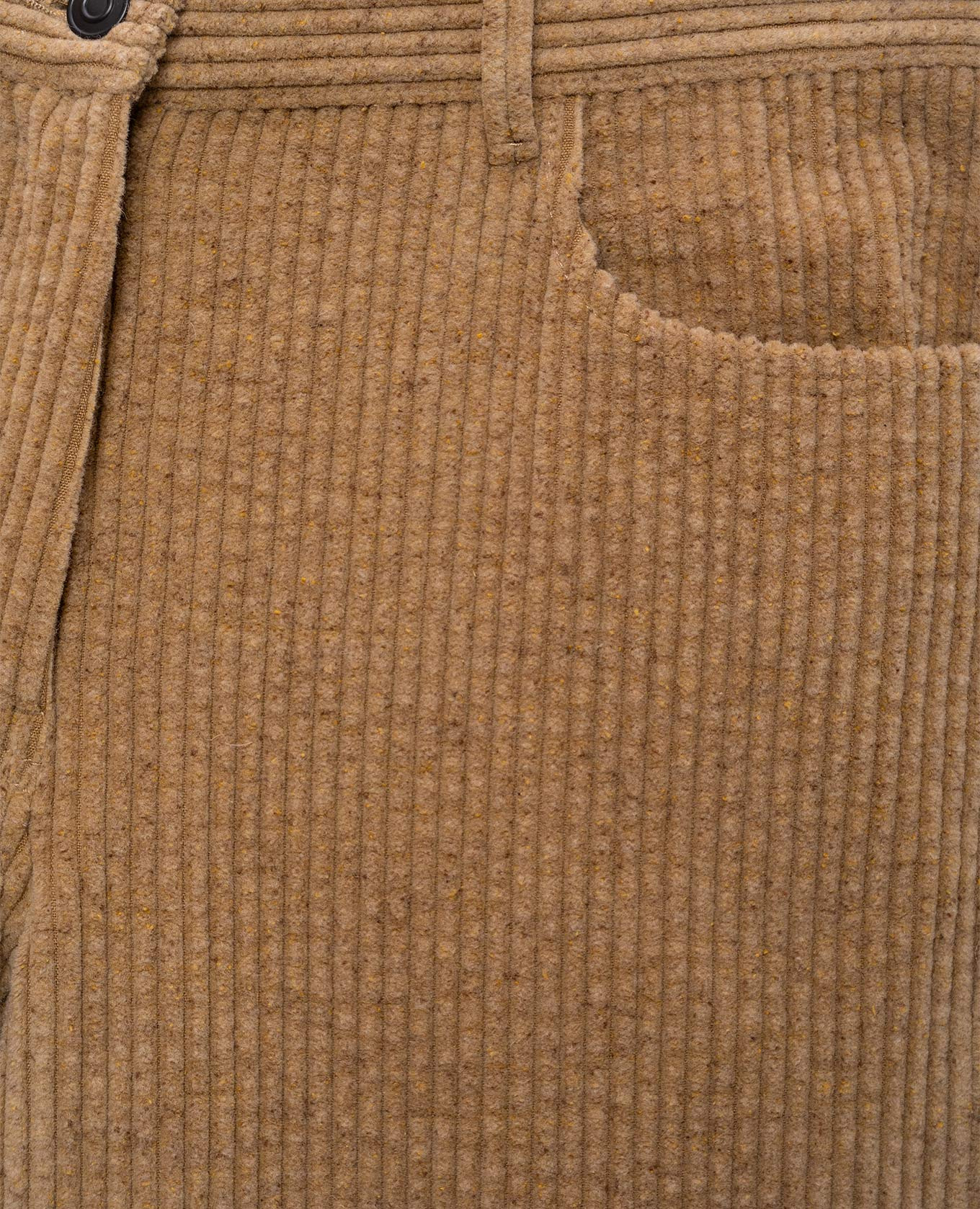 

Clair brown corduroy trousers with wool and silk The Row