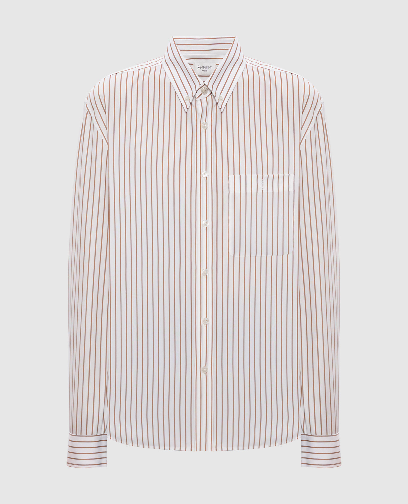 

White striped shirt Saint Laurent