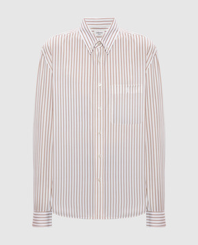 Saint Laurent White striped shirt 823671Y6E77