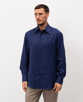 Brunello Cucinelli Blue shirt MW6040621