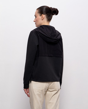 Herno Black combination sports jacket MAESTRO JC000100D56031