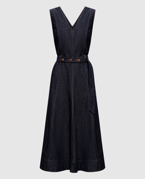 Brunello Cucinelli Blue denim dress MB125A5454