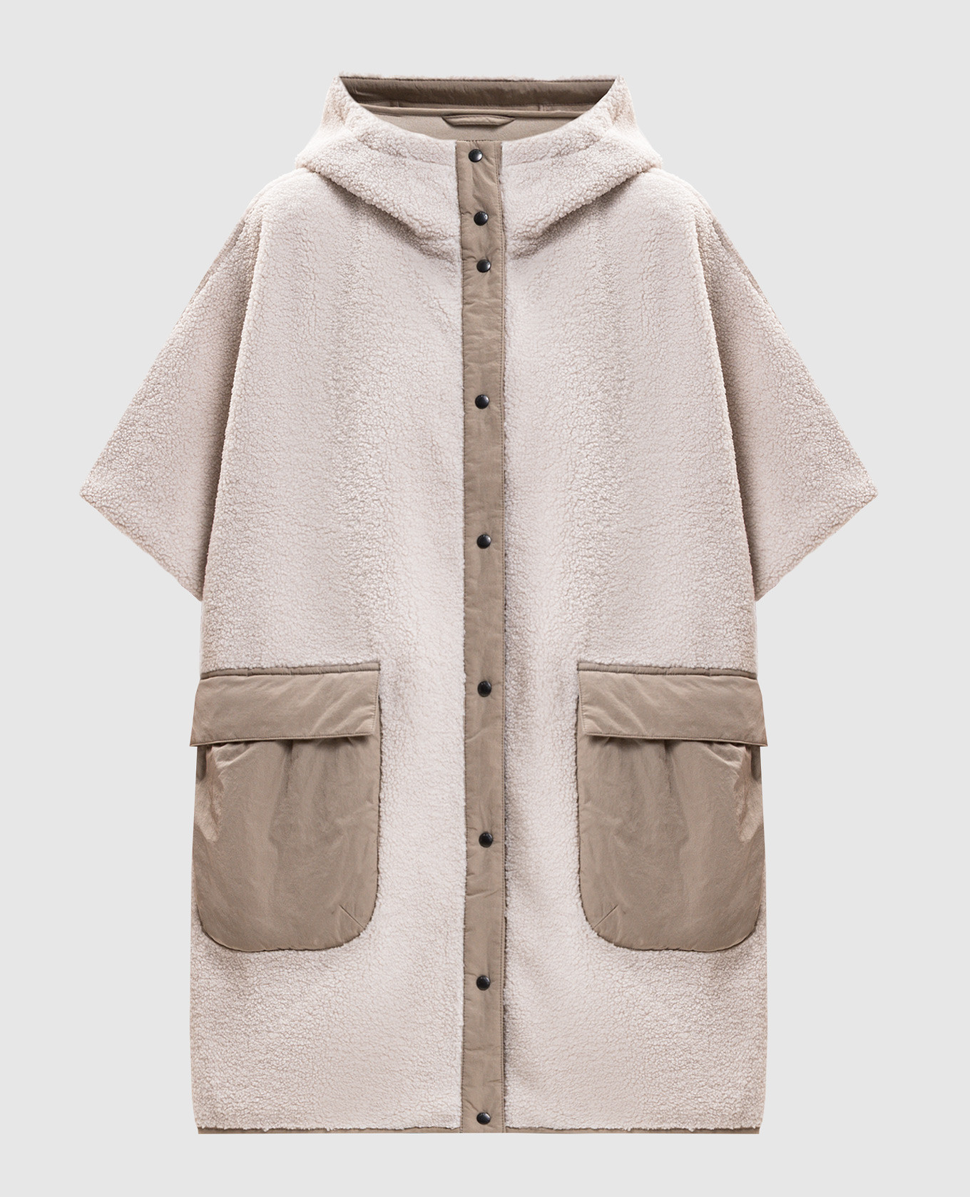 Beige cape Woolrich