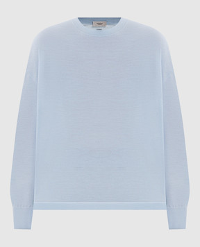 Agnona Blue wool jumper K1110680B180P