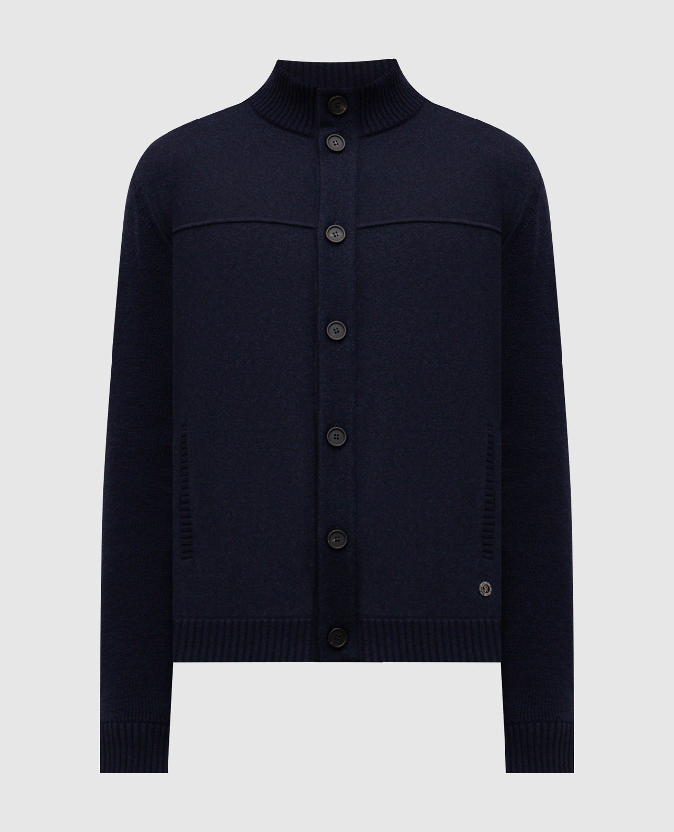 

Blue wool and cashmere cardigan Stefano Ricci