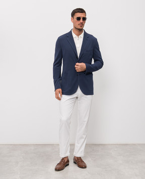 Enrico Mandelli Blue blazer 3T521B4321