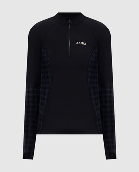 AMIRI Black printed jumper AWBOAC1001