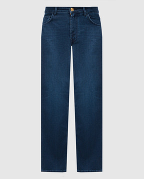 Stefano Ricci Blue jeans with logo MST61B2080T0214