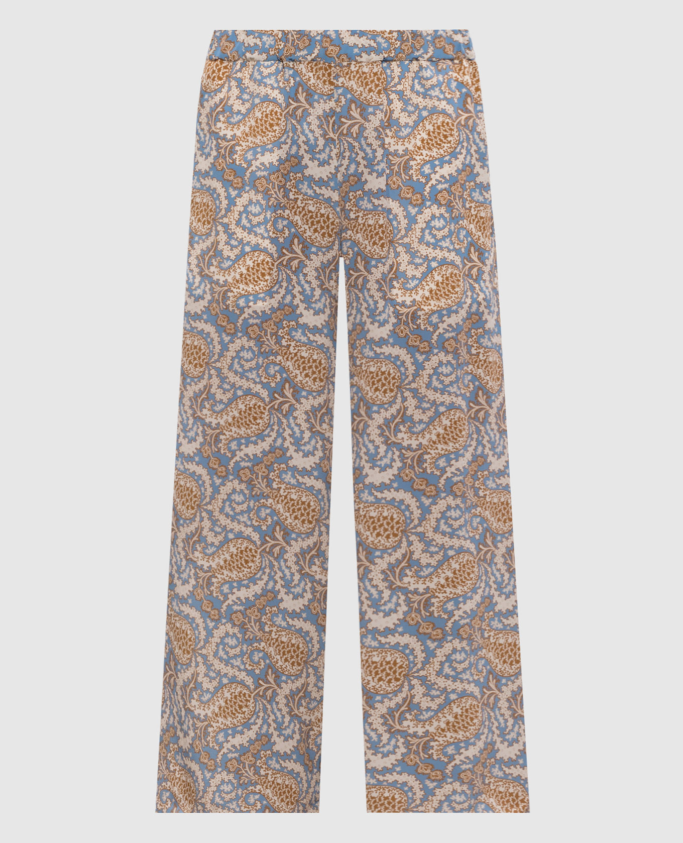 

NIRVANA blue silk culottes Max Mara Weekend, Light blue