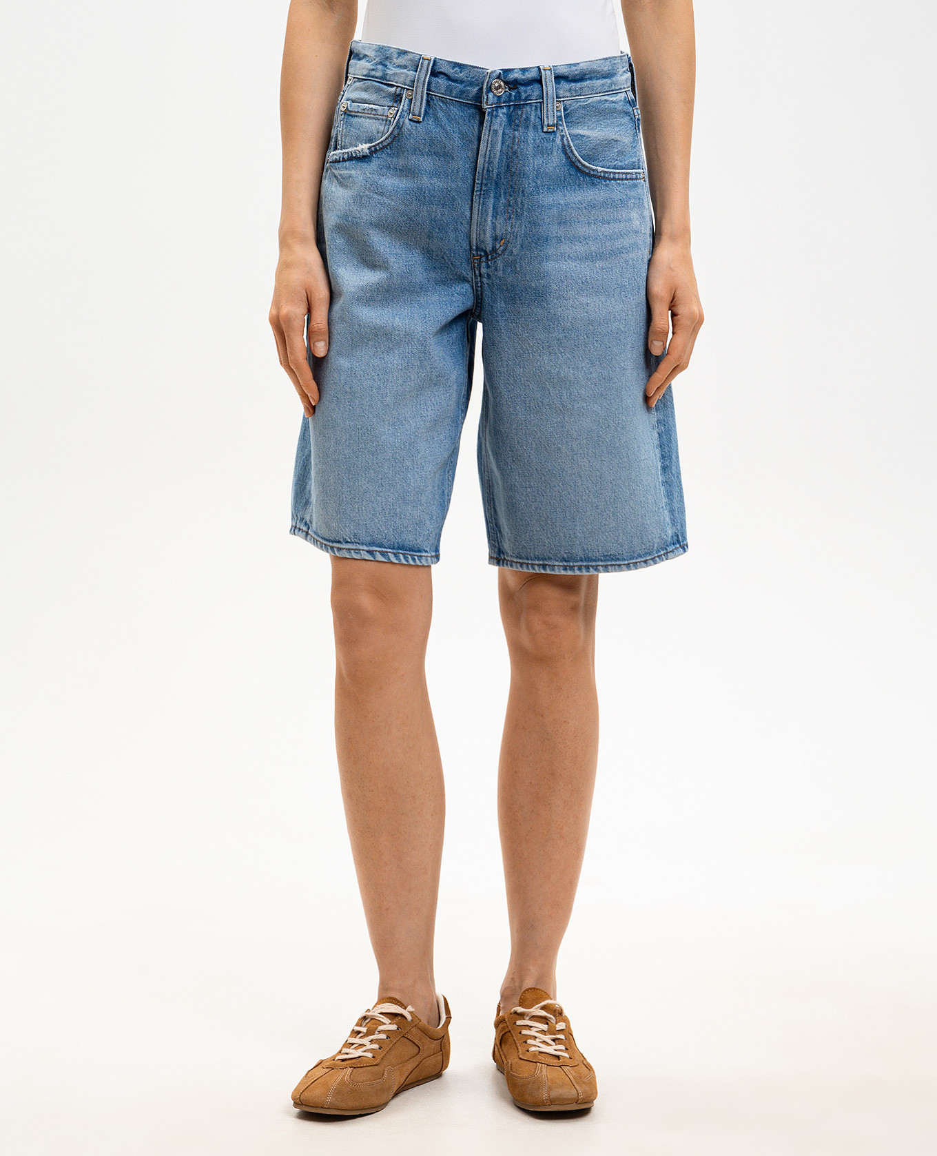 

Court blue denim Bermuda shorts CITIZENS OF HUMANITY