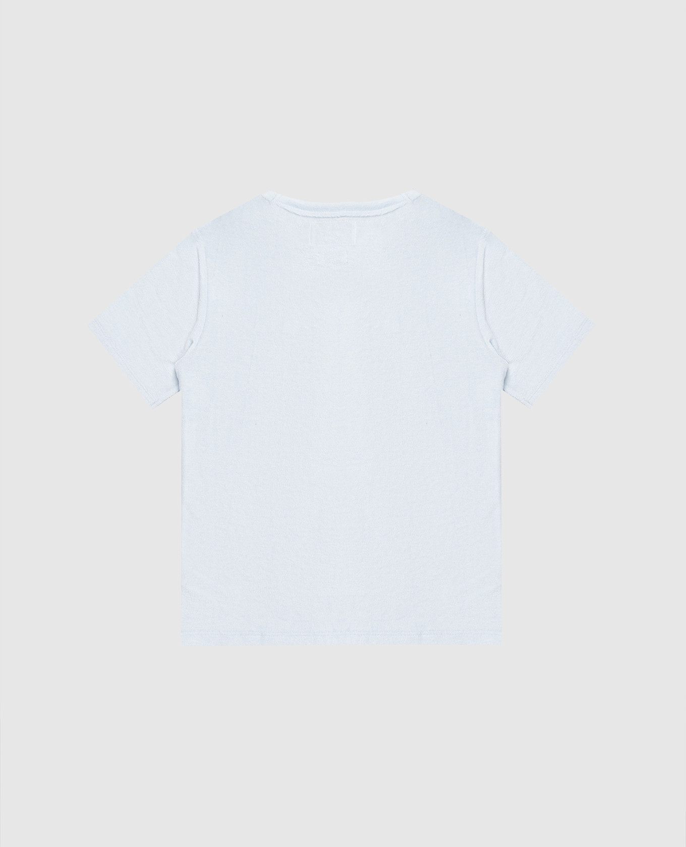 

Children's blue Terry T-shirt MC2 SAINT BARTH, Light blue