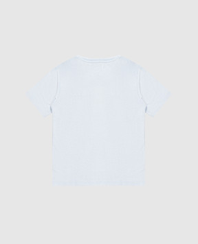 MC2 SAINT BARTH Children's blue Terry T-shirt GAR000100146L