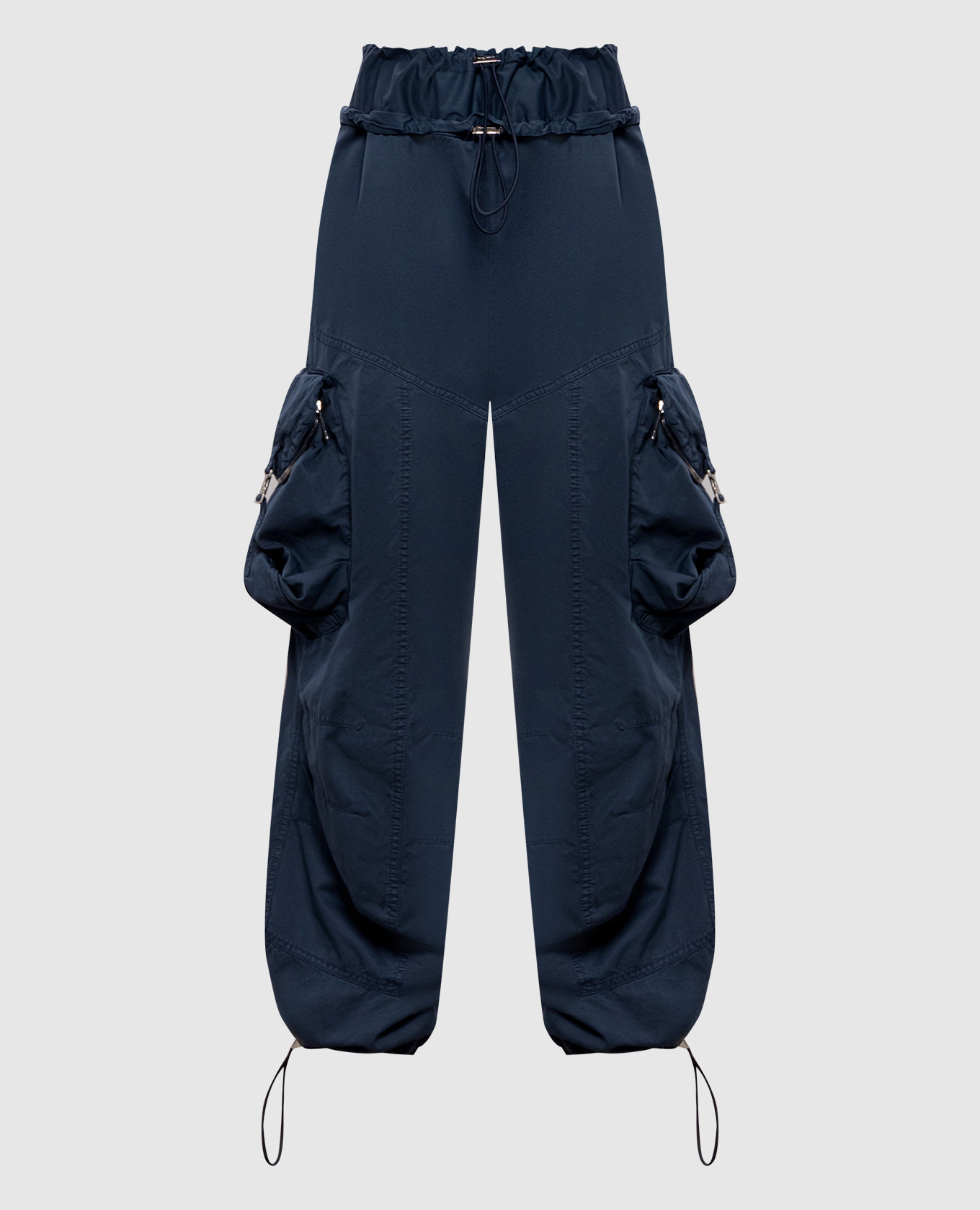 Blue cargo pants