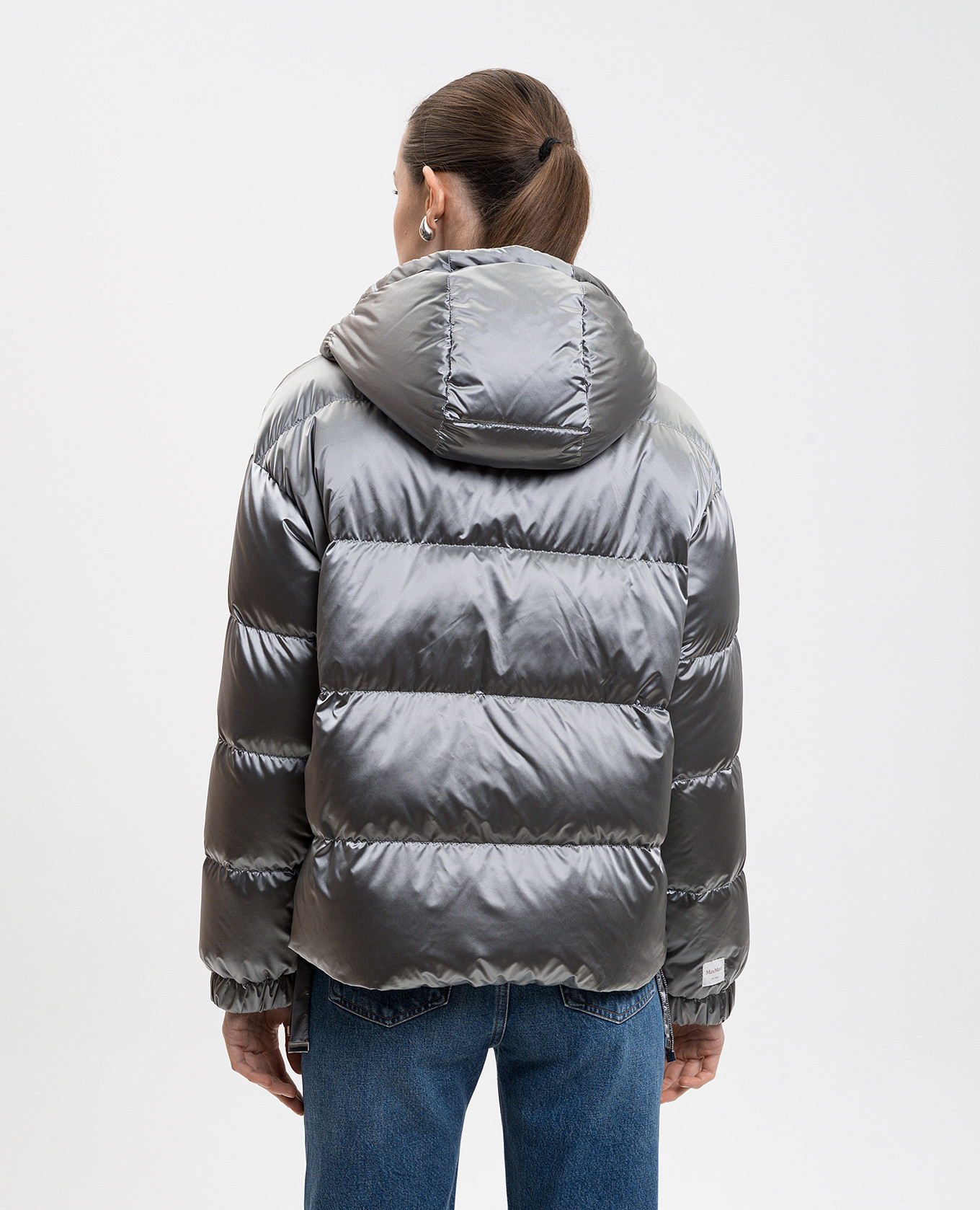 

Gray down jacket CROCHET Max Mara, Grey