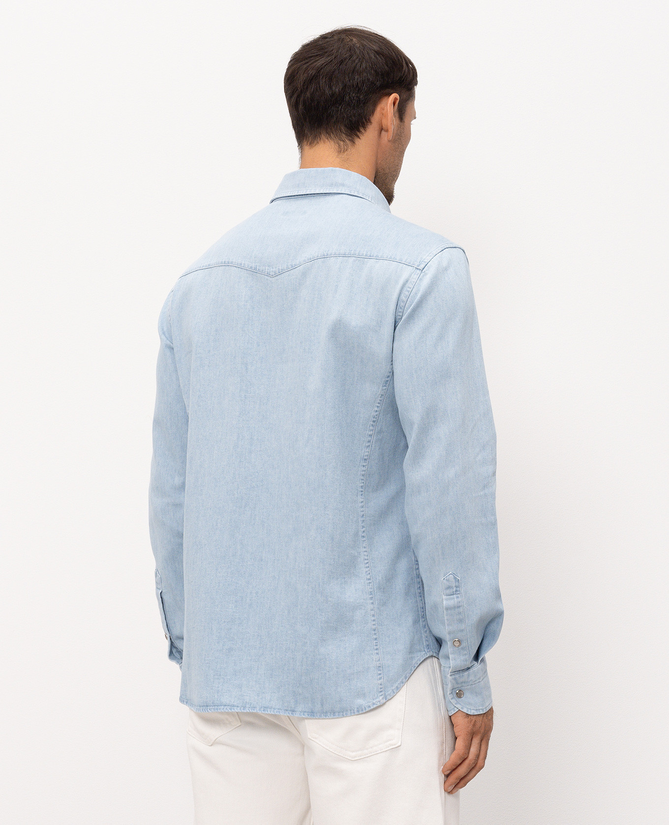 Blue denim shirt Tom Ford 4