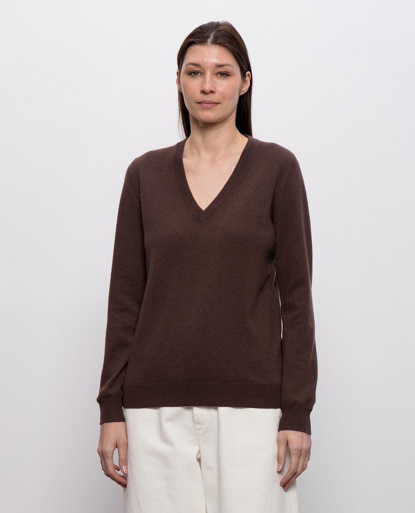 

Brown cashmere pullover Brunello Cucinelli