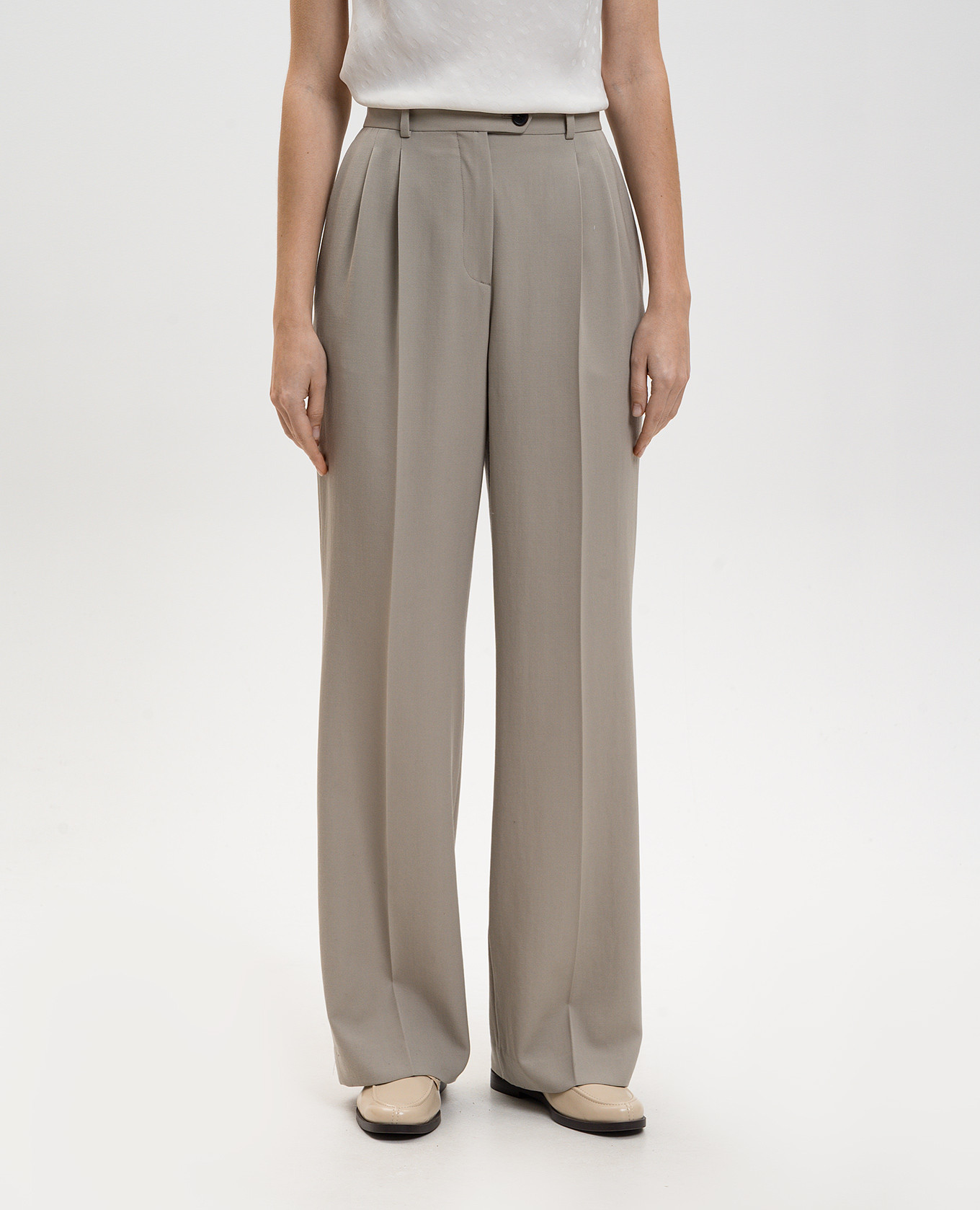 

Grey wool pants Virgil The Row