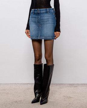 Versace Blue denim skirt 10267471A19189
