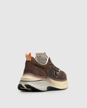 Premiata Brown Hill combination sneakers HILL7896