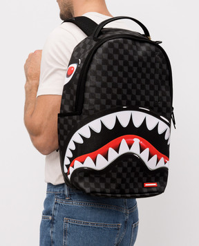 Sprayground SHARKS IN PARIS children's gray backpack 910B8663NSZ