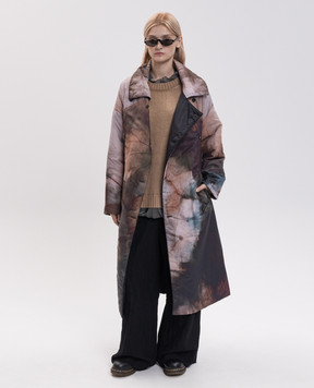 Masnada Reversible printed down jacket 8100