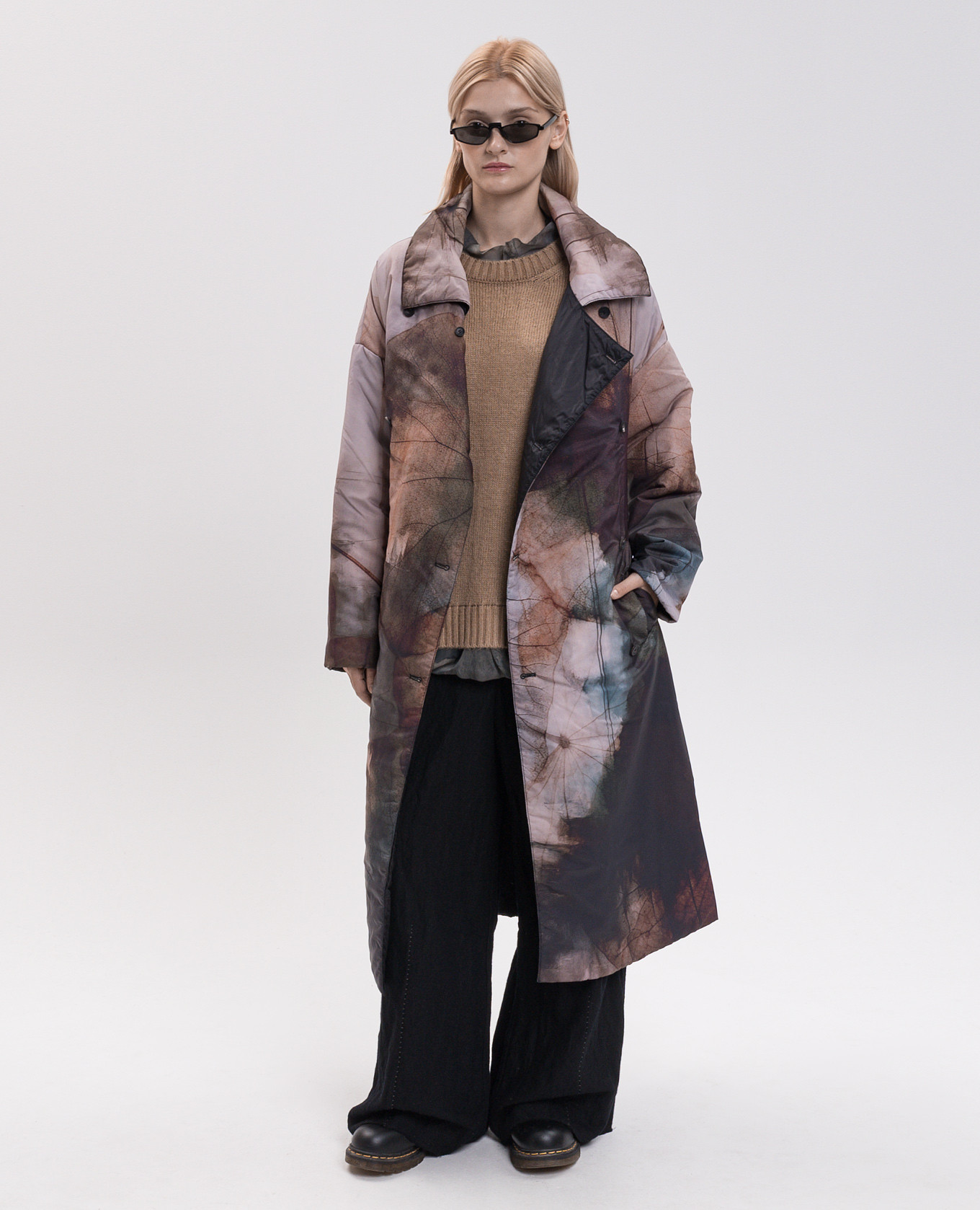 Reversible printed down jacket Masnada 2