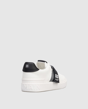 Balmain B-Court white leather sneakers GM1VI412LGFB