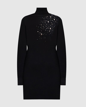 Twinset Black dress with crystals 262AP3140