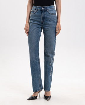 Alexander Wang Blue jeans CRYSTAL MIRROR 4DC3264200