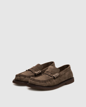 JW Anderson Brown suede loafers MO0004LA0415