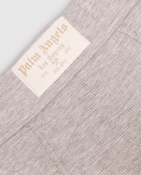 Palm Angels Gray high-rise panties PLA1UWBT07SI