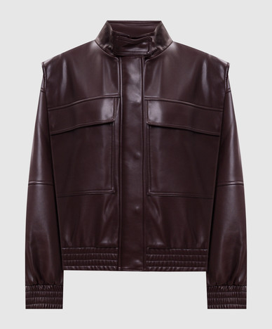 Burgundy jacket