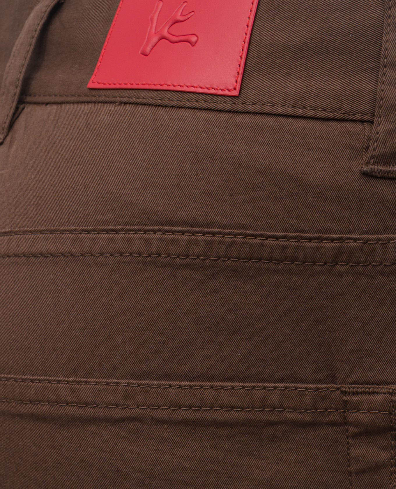 Brown pants with patch ISAIA 5