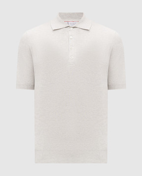 Brunello Cucinelli Gray polo M29400025