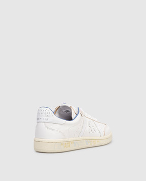 Premiata Bonnied ivory leather sneakers BONNIED8202