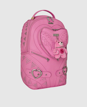 Sprayground Children's pink backpack BABY BEAR BADDIE 910B8591NSZ