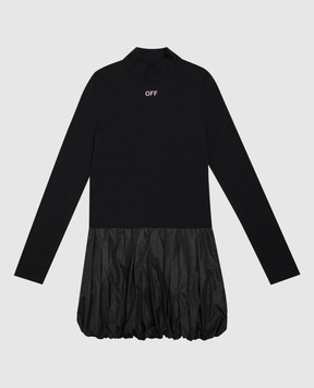 Off-White Children's black dress 44GDF009F26J001