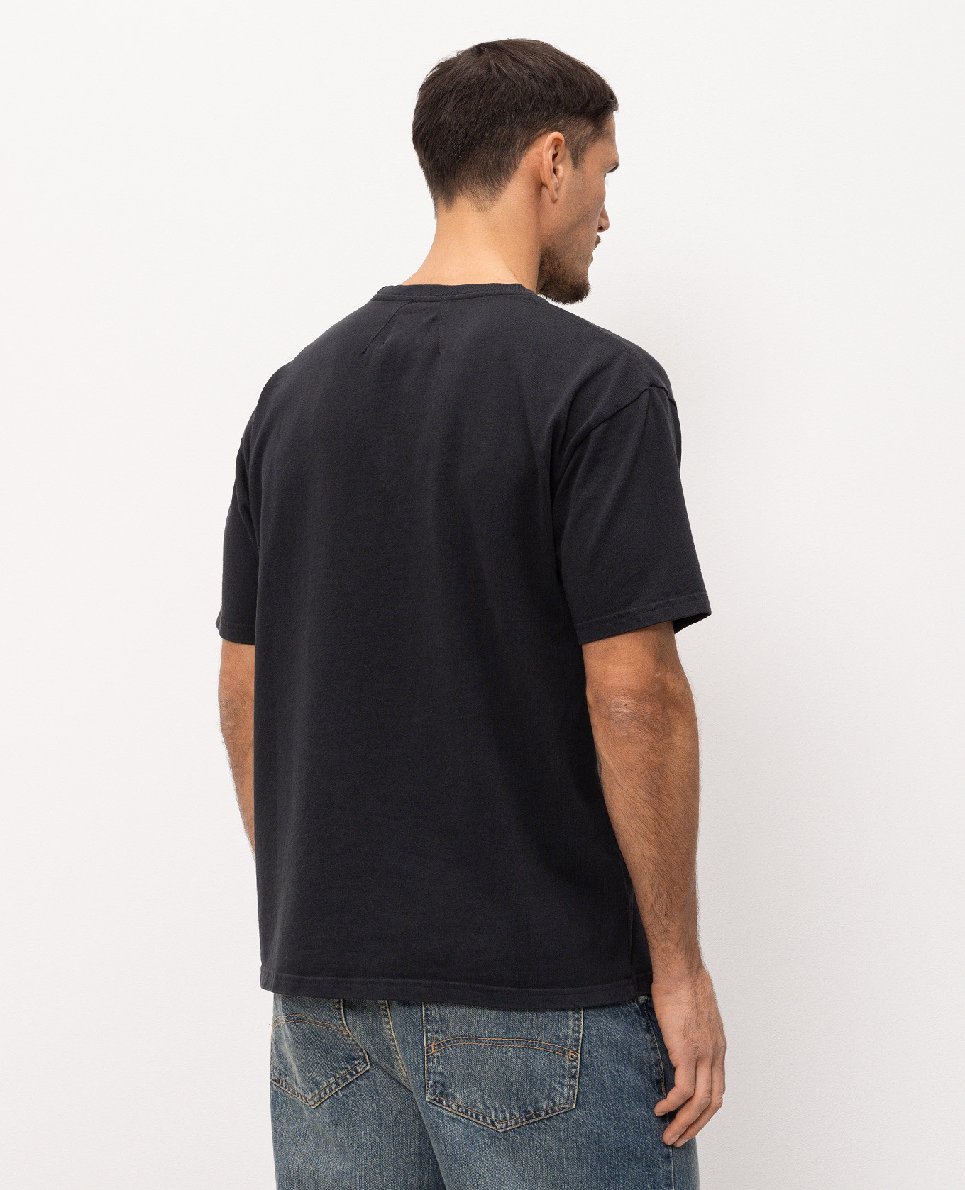 

Black T-shirt with print Rhude