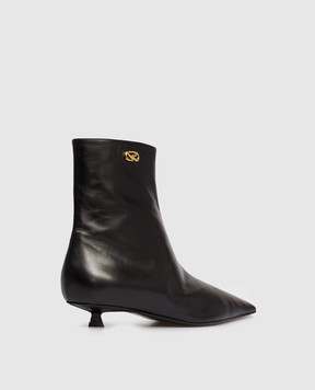 Sergio Rossi Surge black leather ankle boots B13270MCPT04