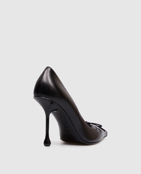 Jimmy Choo Scarlett black leather shoes SCARLETT95NAP
